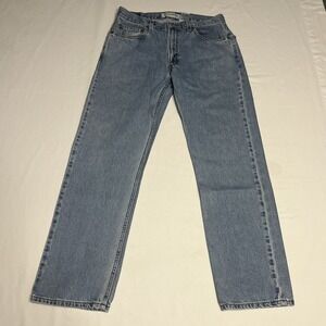 Levis 550 Jeans 33x31 Baggy Light Relaxed Skater Blue Denim Pants Y2K